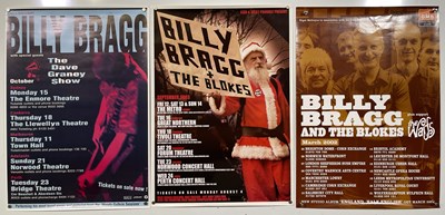 Lot 238 - BILLY BRAGG - POSTER COLLECTION.