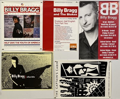 Lot 239 - BILLY BRAGG - POSTER COLLECTION.