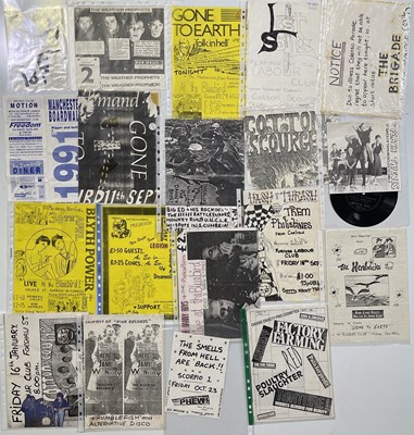 Lot 129 - BARROW IN FURNESS - PUNK SCENE HISTORY INC HANDBILLS ETC.