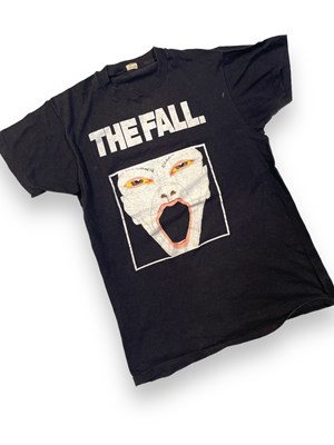 Lot 473 - MARK E. SMITH / THE FALL - ORIGINAL FALL T-SHIRTS C 1980S.