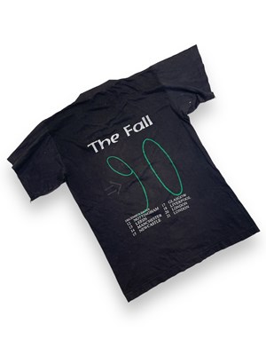 Lot 473 - MARK E. SMITH / THE FALL - ORIGINAL FALL T-SHIRTS C 1980S.