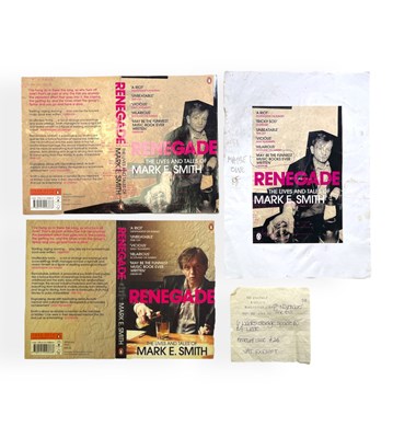 Lot 510 - MARK E. SMITH / THE FALL - MES OWNED EPHEMERA INC ORIGINAL TOUR / EQUIPMENT RECEIPTS.