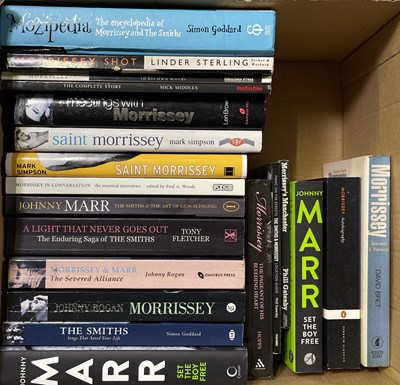 Lot 537 - THE SMITHS - BOOK COLLECTION.