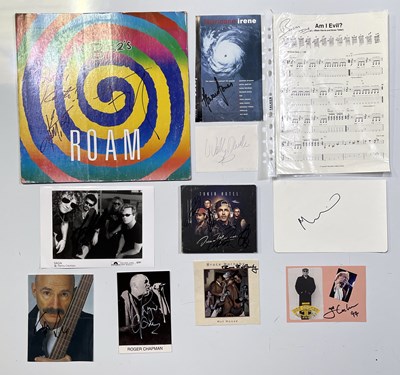 Lot 307 - AUTOGRAPH COLLECTION - ROCK / POP INC B52S.