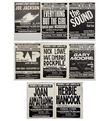 Lot 240 - 1980S CONCERT POSTERS.