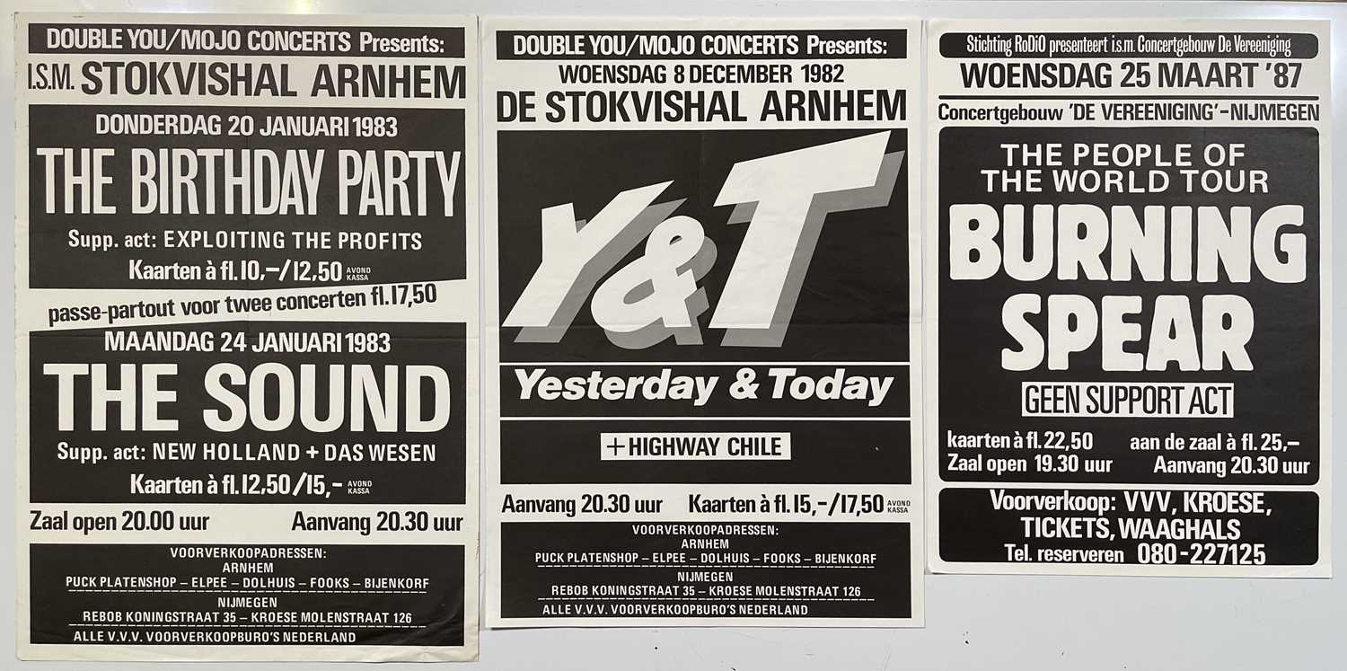 Lot 242 - 1980S CONCERT POSTERS.