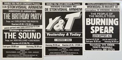 Lot 242 - 1980S CONCERT POSTERS.