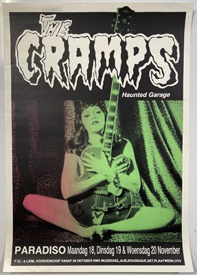 Lot 246 - THE CRAMPS - 1991 CONCERT POSTER.