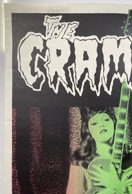 Lot 246 - THE CRAMPS - 1991 CONCERT POSTER.