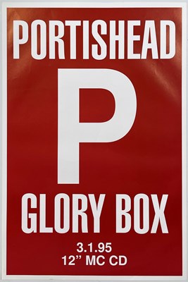 Lot 252 - PORTISHEAD - ORIGINAL PROMO POSTERS.