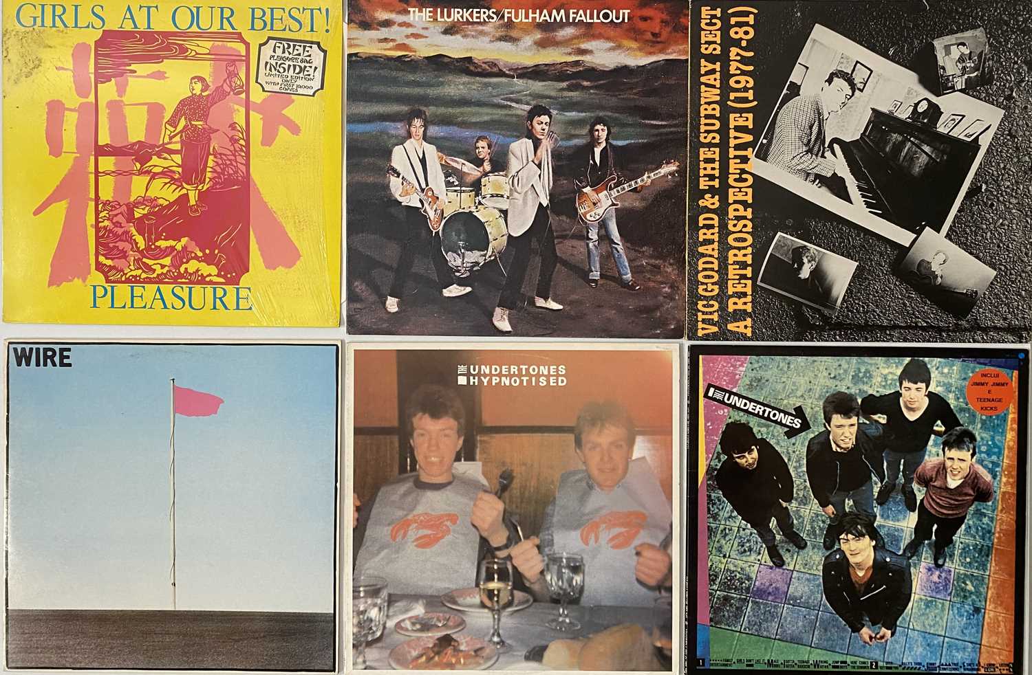 Lot 742 - BRITISH PUNK ICONS - LP PACK