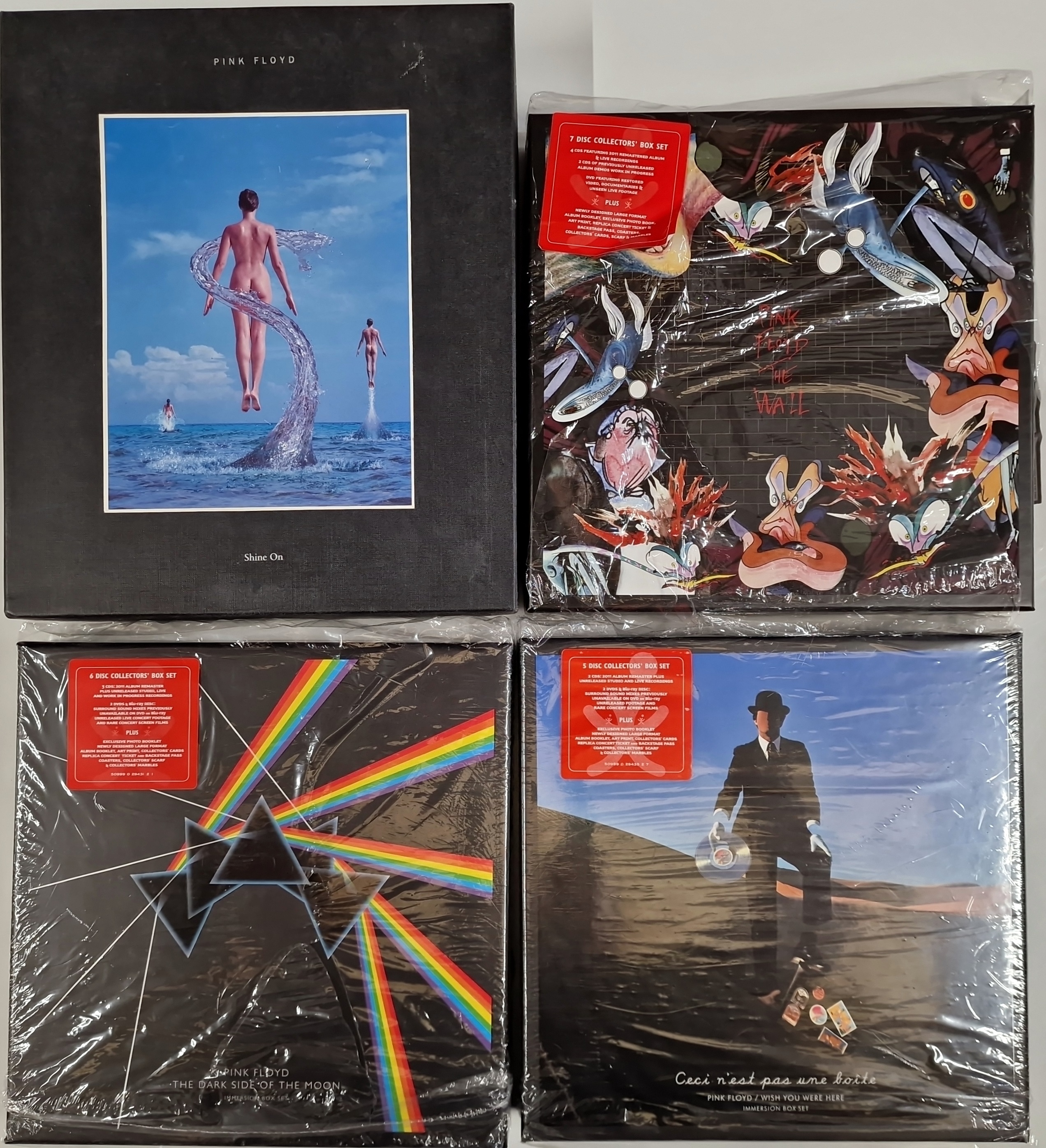 Pink Floyd Complete Collection Lot 754 - PINK FLOYD - CD BOX SETS/ DVDs COLLECTION
