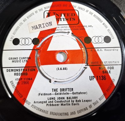 Lot 759 - LONG JOHN BALDRY - THE DRIFTER/ ONLY A FOOL BREAKS HIS OWN HEART 7" (UK PROMO - UNITED ARTISTS UP 1136)