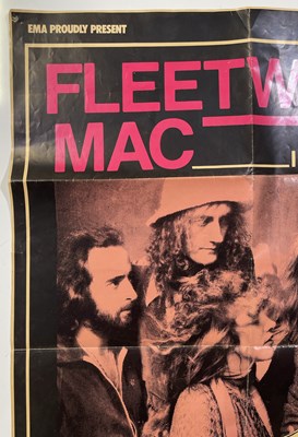 Lot 254 - FLEETWOOD MAC - A 1980 SWEDISH CONCERT POSTER.