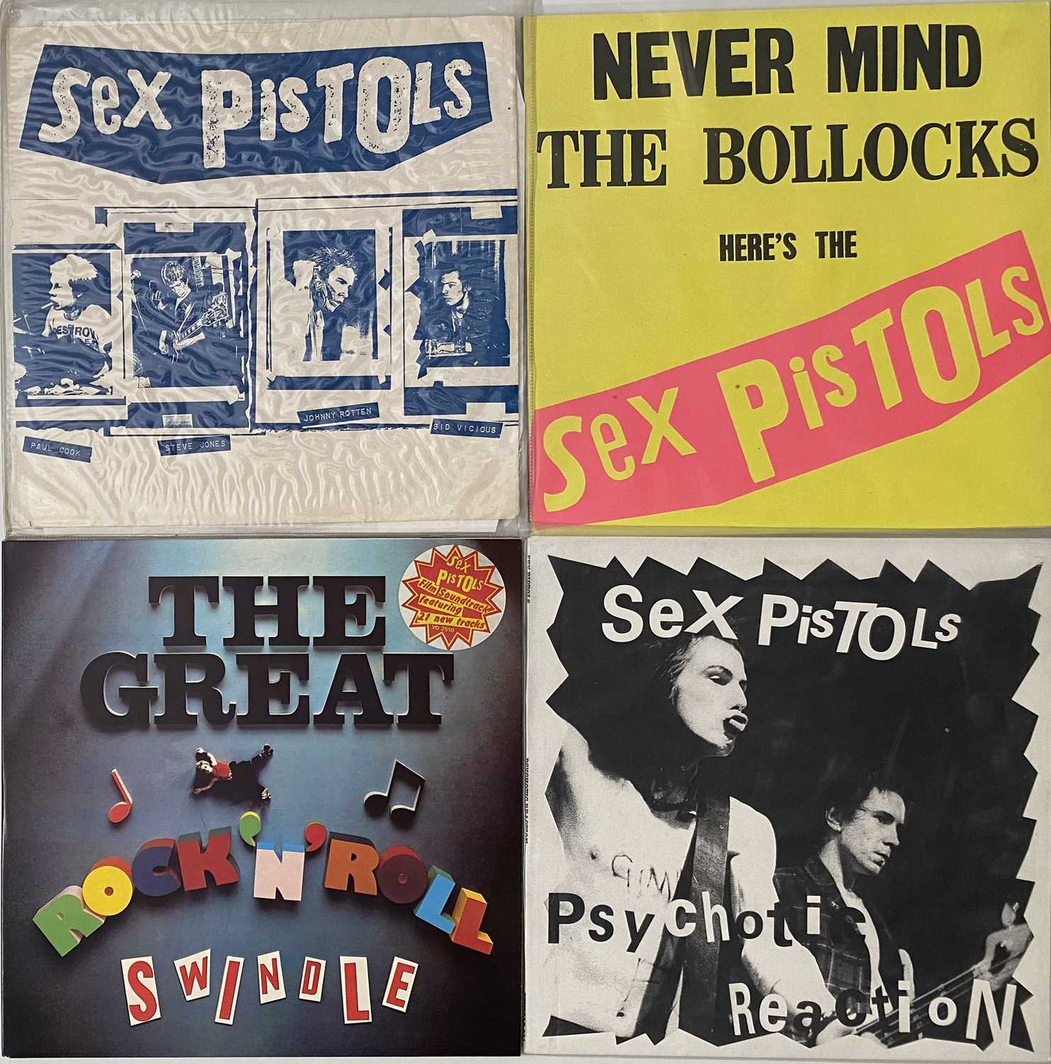 Lot 767 - SEX PISTOLS - LP PACK