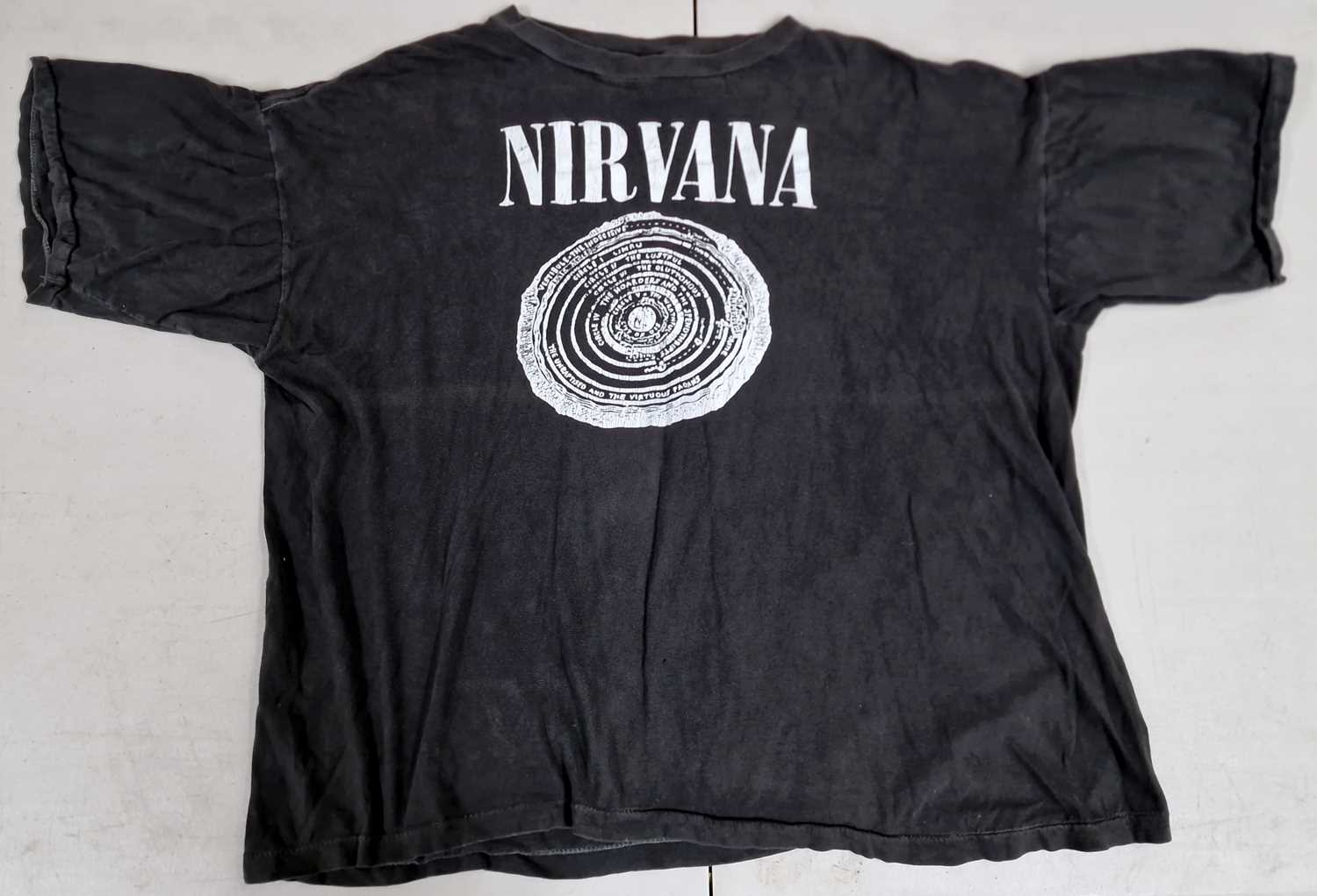 Lot 340 - NIRVANA - ORIGINAL C 1992 'FUDGE PACKIN' T-SHIRT.