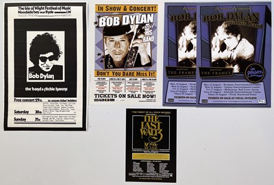 Lot 255 - BOB DYLAN - CONCERT / TOUR POSTERS.