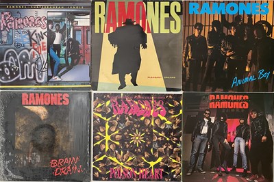 Lot 851 - RAMONES - LPs / 12" COLLECTION (INCLUDES 90s RARITIES)