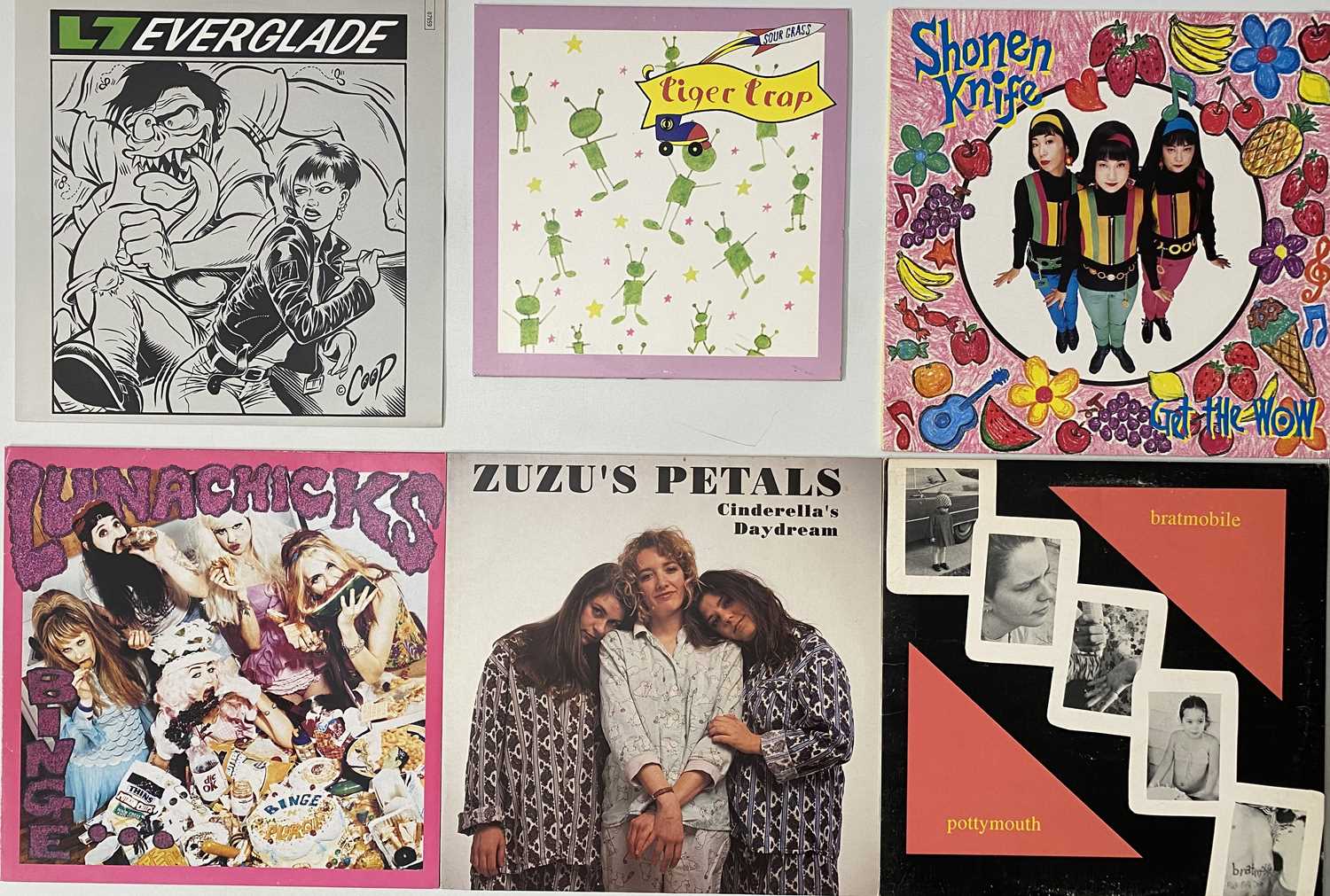 Lot 852 - FEMALE ARTISTS / PUNK / RIOT / GRRRL / INDIE