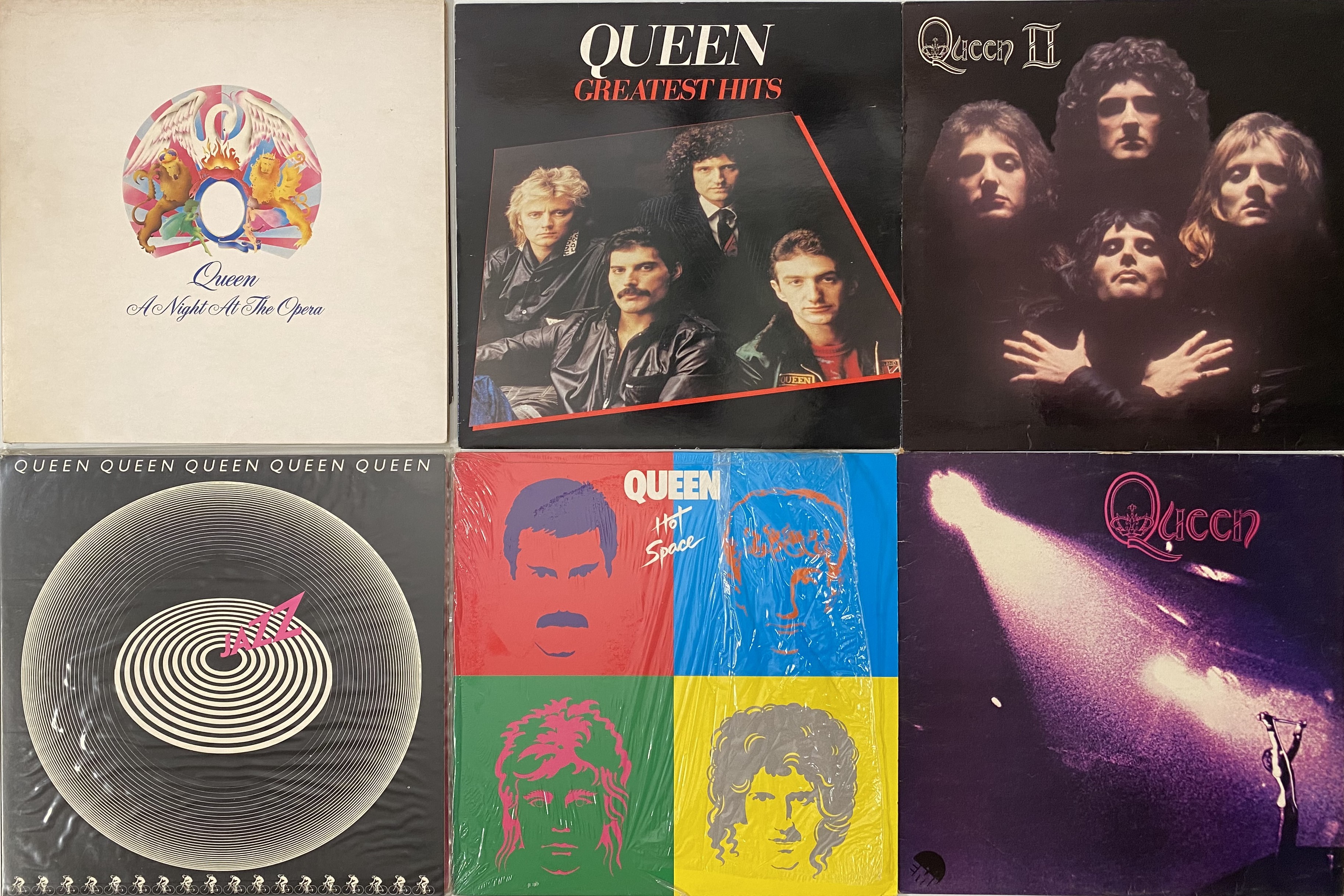 Queen Complete Works Lot 782 - QUEEN LP COLLECTION + COMPLETE WORKS BOX SET
