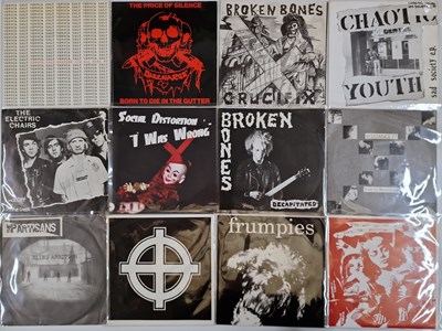 Lot 856 - PUNK / WAVE / INDIE / OI - 7" COLLECTION