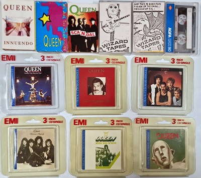 Lot 861 - QUEEN & RELATED - CD / CASSETTE COLLECTION