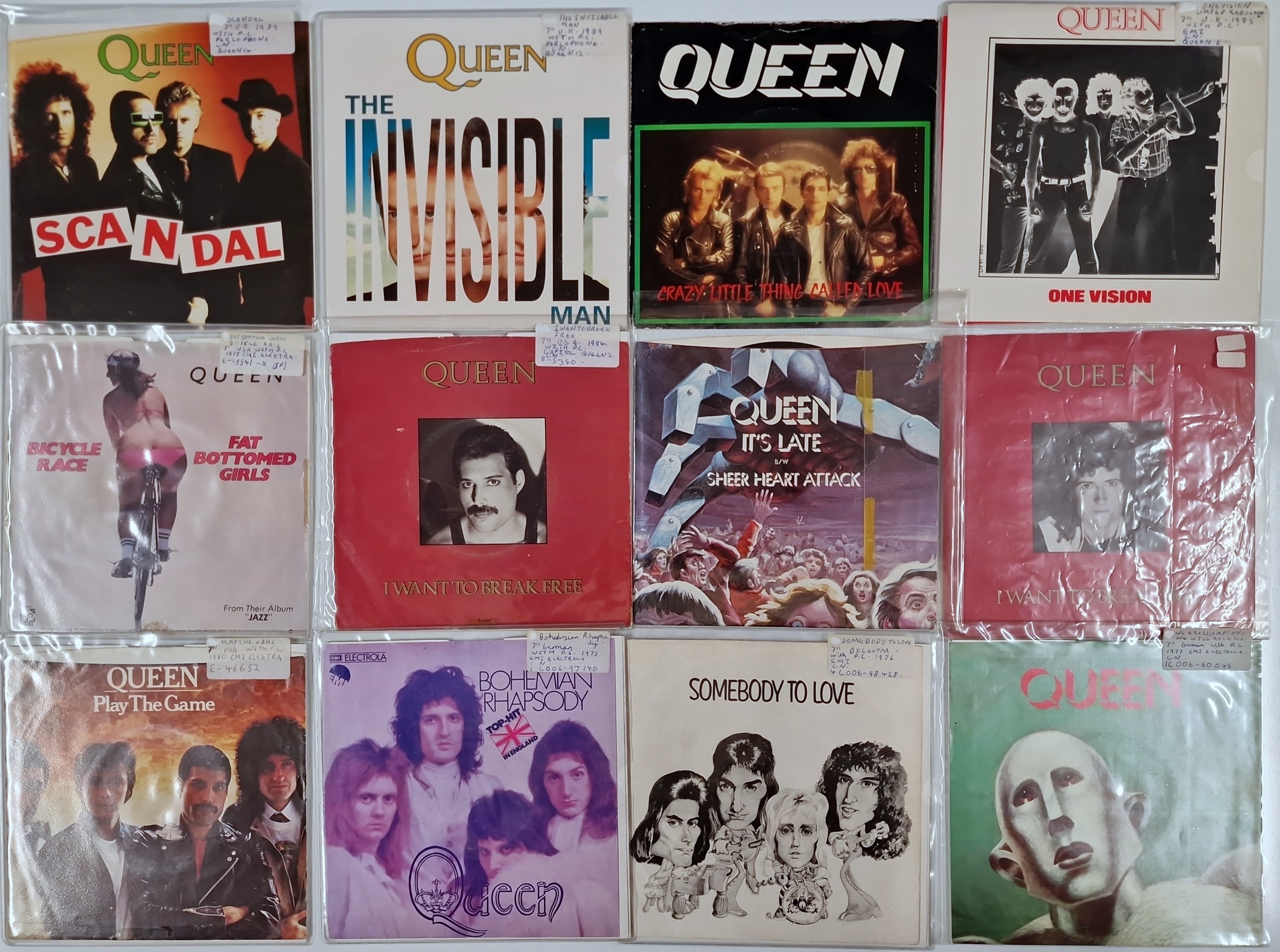 Lot 866 - QUEEN / RELATED - OVERSEAS / SOLO - 7