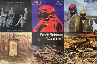 Lot 794 - BLACK SABBATH/ OZZY OSBOURNE- LP COLLECTION