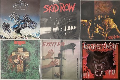 Lot 872 - METAL / HEAVY ROCK - LPs