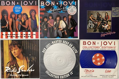 Lot 878 - BON JOVI - LP / 12" PACK