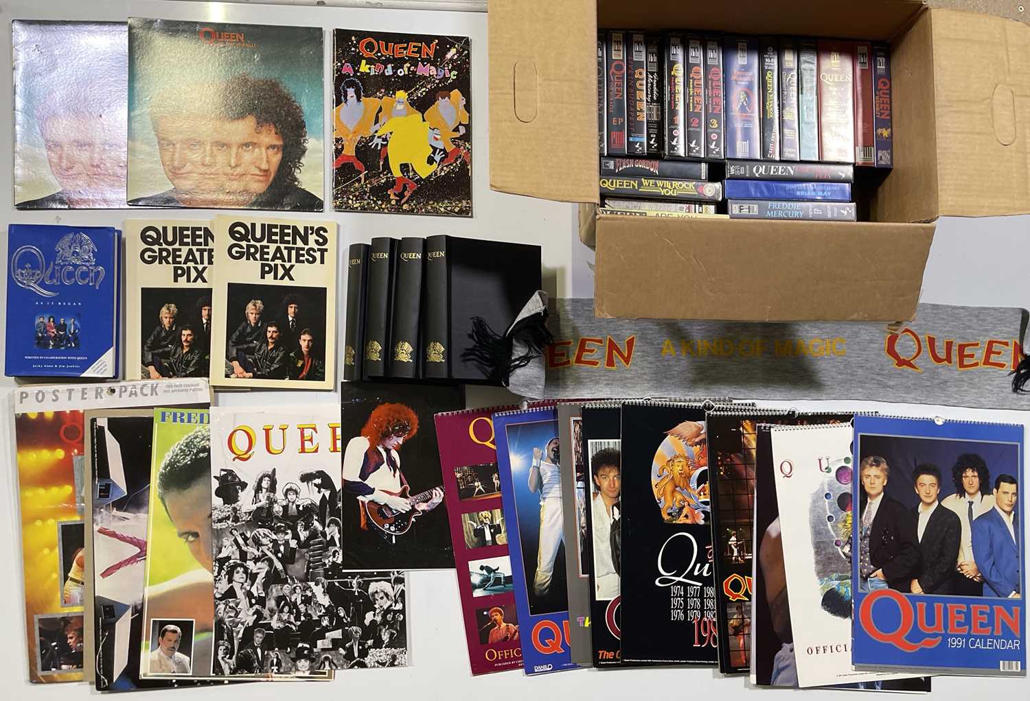 Lot 416 - QUEEN - FAN CLUB EPHEMERA AND COLLECTABLES.