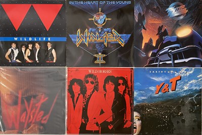 Lot 881 - HEAVY ROCK / METAL - LPs