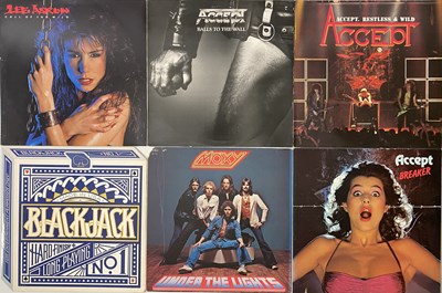 Lot 881 - HEAVY ROCK / METAL - LPs