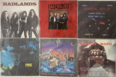 Lot 882 - HEAVY ROCK / METAL - LP COLLECTION