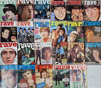 Lot 99 - RAVE MAGAZINES - 45 ISSUES IN EXCELLENT CONDITION.