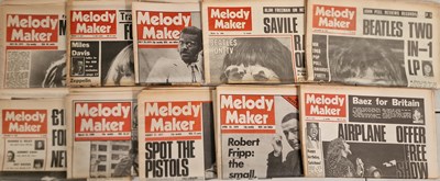 Lot 114A - MELODY MAKER - 1970S COLLECTION.