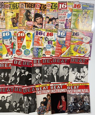Lot 109 - 1960S POP / TEEN MAGAZINES INC BEAT INSTRUMENTAL.