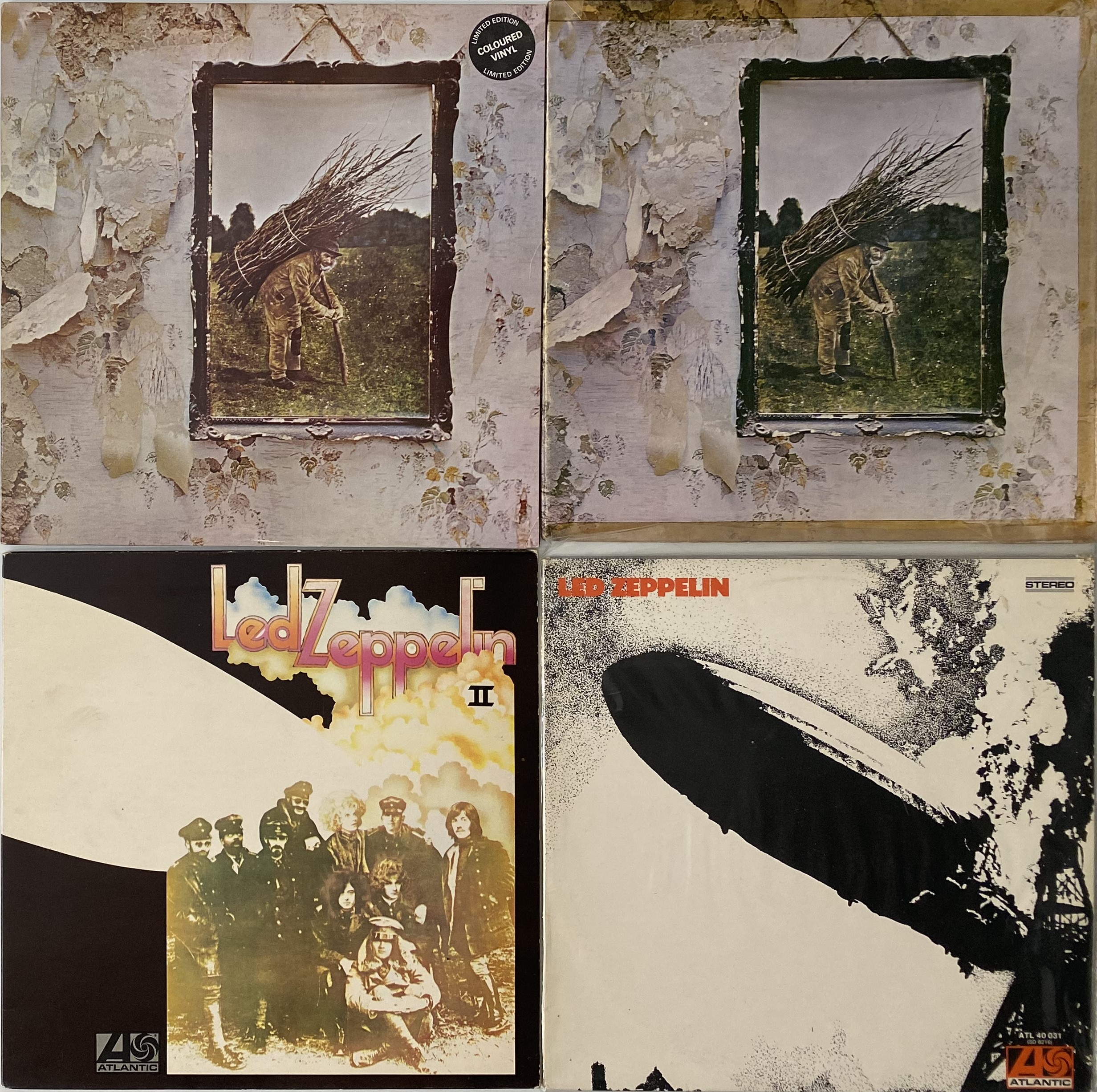 Led Zeppelin Lp Disc Lot 915 - LED ZEPPELIN - LP PACK