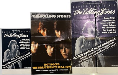 Lot 385 - THE ROLLING STONES - C 1970S/80S POSTERS.