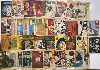 Lot 112 - 1960S/70S COUNTERCULTURE MAGAZINES INCLUDING INTERNATIONAL TIMES / FRIENDS / INC.