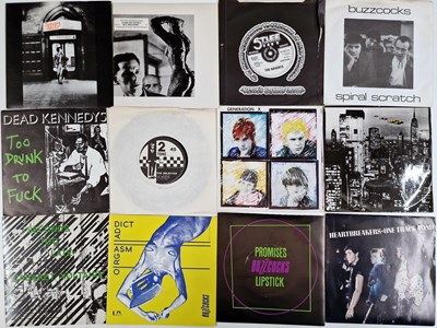 Lot 946 - CLASSIC PUNK / NEW WAVE - 7" COLLECTION