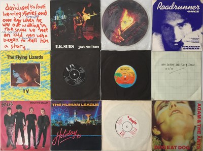 Lot 948 - CLASSIC PUNK / NEW WAVE - 7" COLLECTION