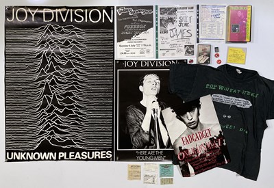 Lot 550 - PUNK AND INDIE - TICKETS/POSTERS INC SMITHS / JOY DIVISION.