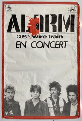 Lot 75 - THE ALARM - MEMORABILIA AND POSTERS.