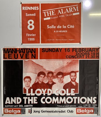 Lot 75 - THE ALARM - MEMORABILIA AND POSTERS.