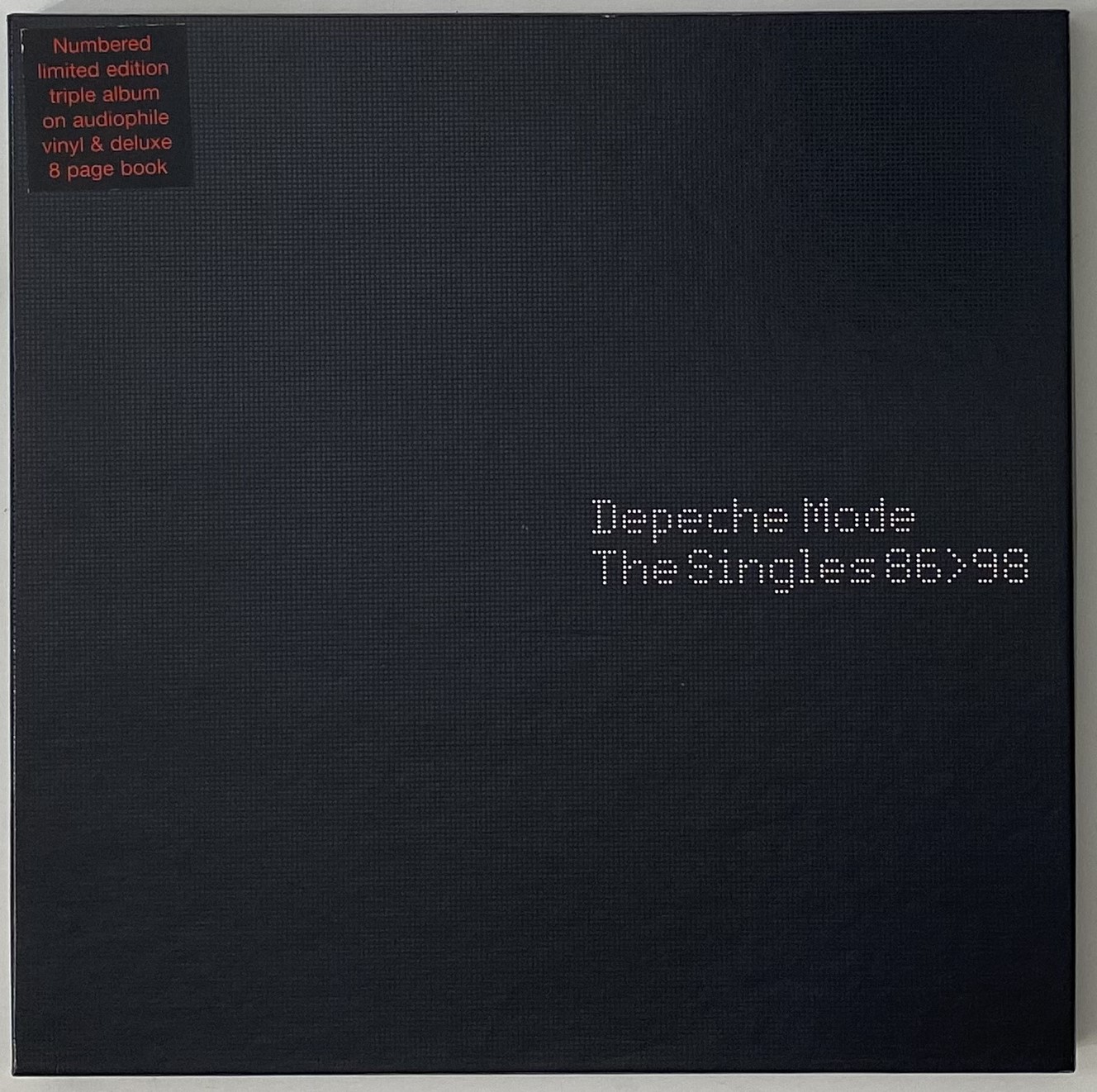 Lot 964 DEPECHE MODE THE SINGLES 8698 (UK