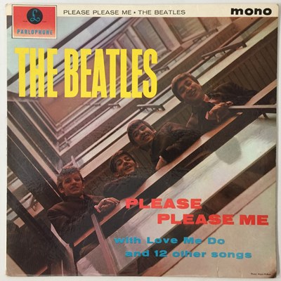 Lot 967 - THE BEATLES - PLEASE PLEASE ME (PMC 1202 - 4TH PRESSING MONO LP WITH 1ST PRESSING SLEEVE)