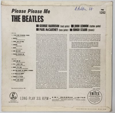 Lot 967 - THE BEATLES - PLEASE PLEASE ME (PMC 1202 - 4TH PRESSING MONO LP WITH 1ST PRESSING SLEEVE)