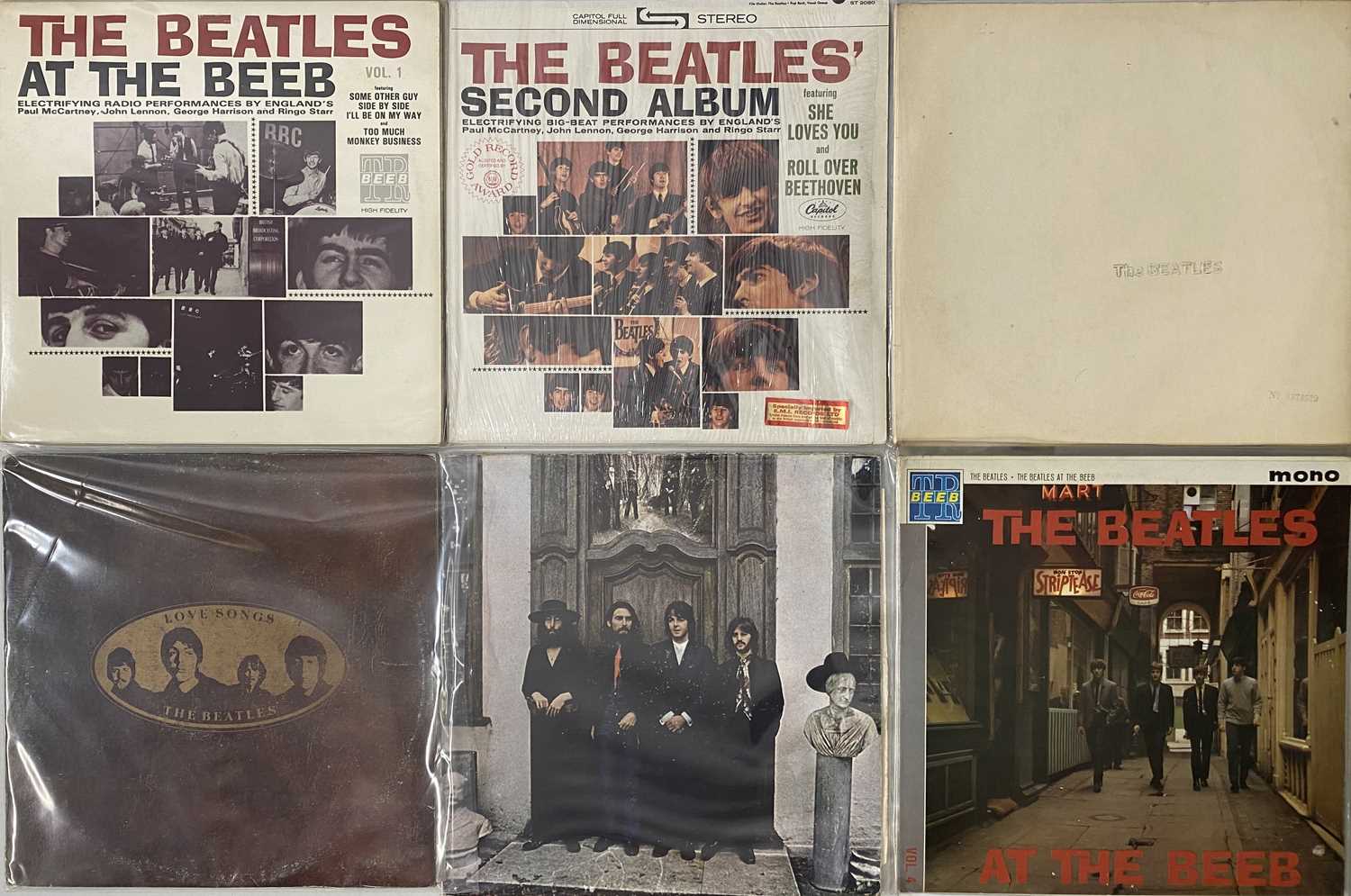 Lot 968 - THE BEATLES - LP PACK