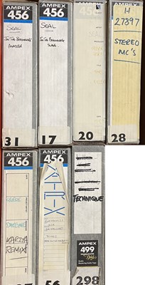 Lot 525 - MASTER/AUDIO TAPE COLLECTION - POP / 1980S CLASSIC ARTISTS/TITLES.